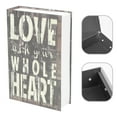 thumbnail image 3 of Storage Box With Code Book Shape Deposit Box Stainless Steel Storage Box, 3 of 8