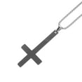 thumbnail image 4 of KAKOWELY Collar de cruz Collar de cruz de fe Collar de cruz para hombres Collar de cruz delicado, 4 of 4