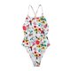 thumbnail image 4 of Gibobby Trajes de Baño Mujer Traje de baño delgado sexy con estampado de bikini para mujer(Blanco,CH), 4 of 4
