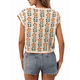 thumbnail image 4 of Suéteres de Punto Bonitos con Cuello Redondo y Mangas para Mujer, Informales, Estampados, de Verano, Color Albaricoque XL, 4 of 10