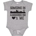 thumbnail image 3 of Inktastic Albuquerque New Mexico Someone Loves Me Skyline Boys or Girls Baby Bodysuit, 3 of 5