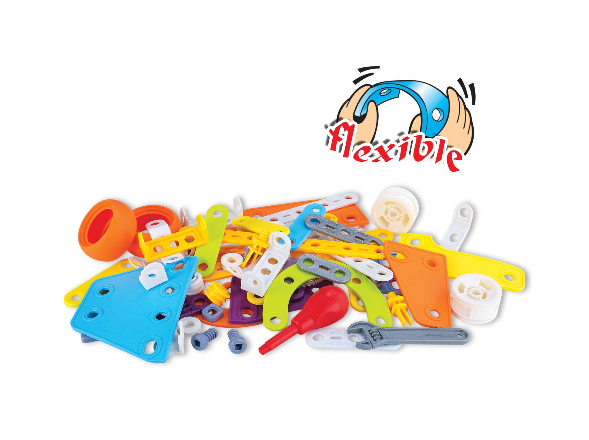 Toolbench Time! 148 Pieces Take-A-Part Construction Toy Model