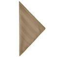 thumbnail image 2 of Ultimate Textile (3 Dozen) Satin-Stripe 20 x 20-Inch Cloth Dinner Napkins - for Wedding and Catering, Hotel or Home Dining use, Toast Dark Brown, 2 of 3
