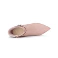 thumbnail image 4 of Unique Bargains Women's Rhinestone Pointed Toe Stiletto Heel Ankle Boot, 4 of 7