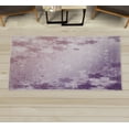thumbnail image 1 of Nature Decorative Rug, Cherry Blossoms Pattern in Shabby Form Style Flourish Themed Art Print, Quality Carpet for Bedroom Dorm and Living Room, 6 Sizes, Pale Eggplant, by Ambesonne, 1 of 1