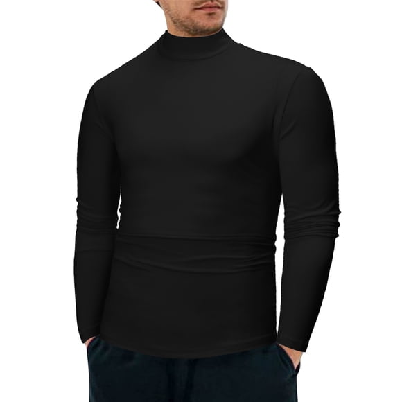 Ketyyh-chn99 Mens Swim Shirt Casual Under Shirts for Men 2024 Summer Short Sleeve Classic Shirts Black,L