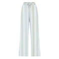 thumbnail image 4 of FUNUONY Wide Leg Pants for Women High Waisted Palazzo Pants Work Casual Flowy Loose Trousers with Pockets Women's Simple Plaid Wide Leg Casual Pants Sports Pants Loose Running Pants Light Blue L, 4 of 5
