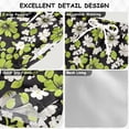 thumbnail image 2 of FORMRS Boys Swim Trunks Quick Dry Mesh Liner Boardshorts Sizes XS-XL, Green Flower Pattern, 2 of 7