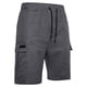 thumbnail image 2 of pstuiky Abreviatura para hombres, Pantalones cortos cargo para hombre, para correr, con múltiples bolsillos y cintura elástica para senderismo. Pantalones cortos de golf, 2 of 9