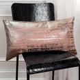 thumbnail image 2 of Rizzy Home Brushstroke 14" x 26" Poly Filled Pillow with Cotton Cover-Silver, 2 of 5