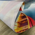 thumbnail image 5 of Ambesonne Fishing Place Mats Set of 4, Lake Sailboats, Standard Size, Multicolor, 5 of 6