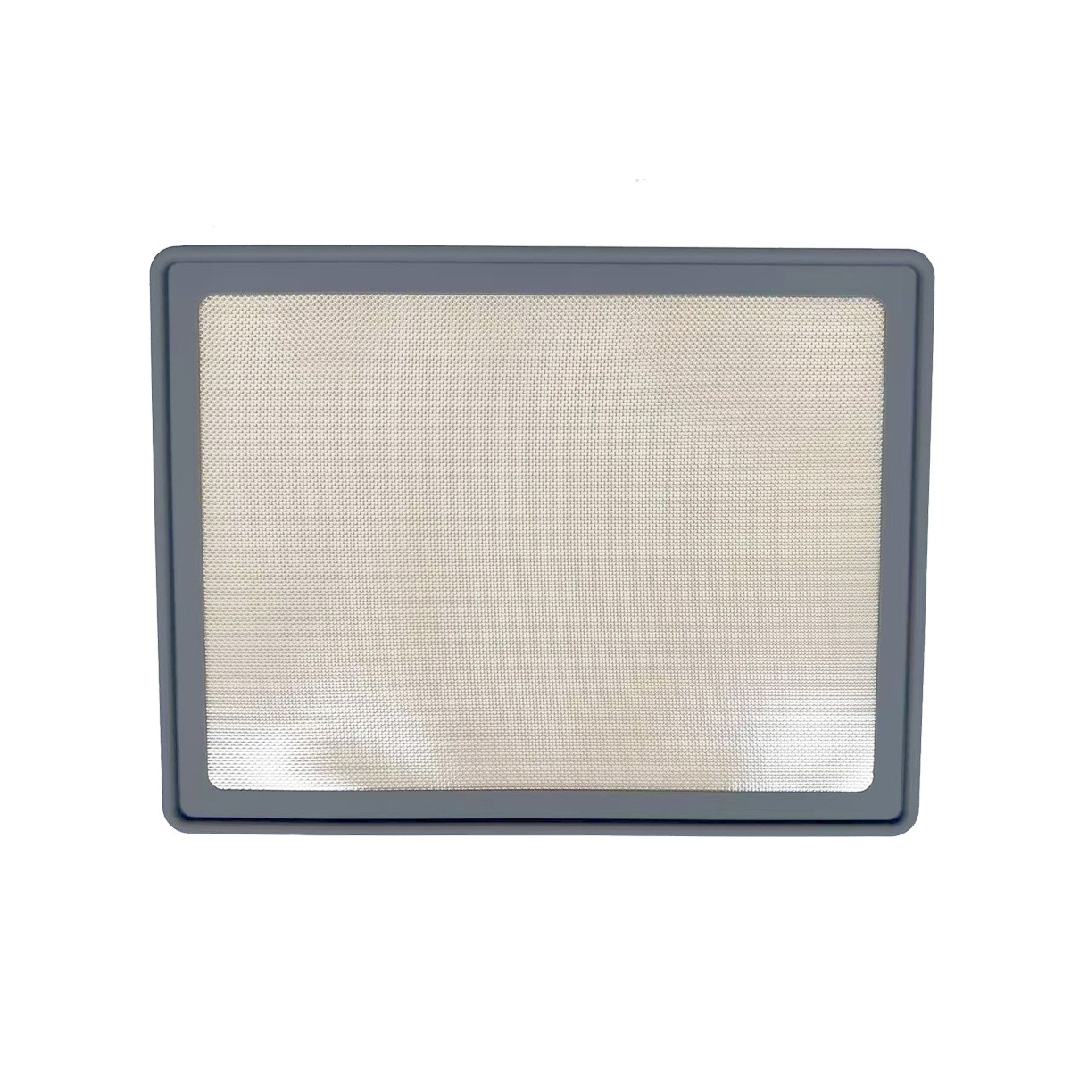 Metal Frame Silicone Mat Non-Stick Oven Sheet Liner Kitchen Baking Tray 42X32Cm