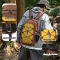 thumbnail image 3 of AUXDIQ Hiking Backpack 19L Lightweight Backpack Travel Daypack for Women Men Yellow, 3 of 6