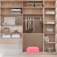 thumbnail image 5 of Unique Bargains 1 Pack Clothes Storage Bags Moving Bags Pink 21.5*14*8in, 5 of 7