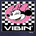 thumbnail image 3 of Disney - Minnie Mouse - Checkered Board Vibin' - Youth Long Sleeve Graphic T-Shirt, 3 of 5