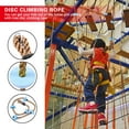 thumbnail image 2 of Noref Playground Climbing Rope, Climbing Disc Toy,Children Swing Disc Climbing Rope Kids Playground Equipment Toys, 2 of 7