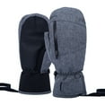 thumbnail image 1 of Guantes de snowboard para mujer y hombre, impermeables, para esquí, pantalla táctil, para nieve, 1 of 8