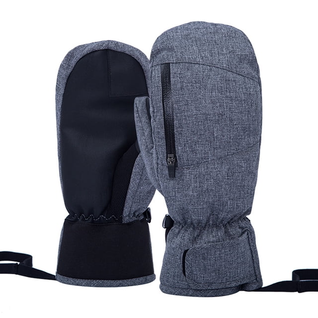 Guantes de snowboard para mujer y hombre, impermeables, para esquí, pantalla táctil, para nieve
