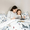 thumbnail image 4 of Feelyou Est Ski Sleep Bedding Comforter Set 7 Pieces, Farmhouse Cabin Full Bedding Set, 4 of 8