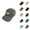 Grey, variant on Colorblock Embroidered Baseball Cap, Adjustable Dad Hat for Men & Women, Vintage Trucker Hat, Casual Baseball Caps with Ponytail Hole, UV Protection for Outdoor Sports and Travel