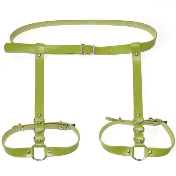 Women Girls Sexy PU Leather leg strap Body Harness Belt Adjustable Punk Waist Leg Garter Belt Strap Holder