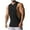 Black, variant on BADHUB Men Workout Tank Top Gym Bodybuilding Sleeveless Muscle Cut Off Shirts Black XXL