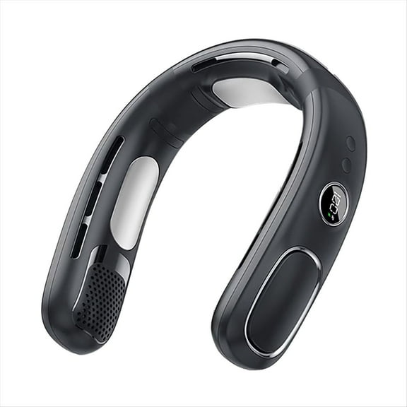 Rollbacks & More Portable Neck Fan with Semiconductor Cooling Plate That Blow Cold Air Bladeless Conditioner for TravelCamping,D