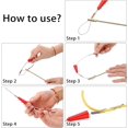 thumbnail image 5 of ft. Electric Wall Cable Fishing Tape Set Line Fishing Rod Pull and Push Tool 6 Different Accessories Fiberglass Cable Line Running Rod Kit 6 Different Accessories, 5 of 5