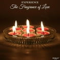 thumbnail image 5 of HOSLEY Hosley Home Fragrance Candle Collection 120 Count Black Cherry Scented Tealight Candles with 4 Hour Burn Time, 5 of 9