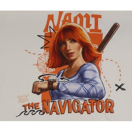 One Piece Live Action Nami Navigator Hooded Sweatshirt for Women-Medium