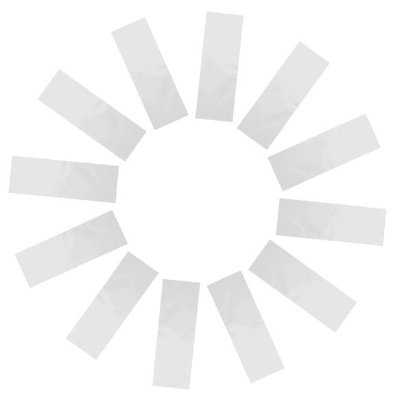 BRIGHTFUFU Clear Umbrella Cover 100Set 13X4X0.04In