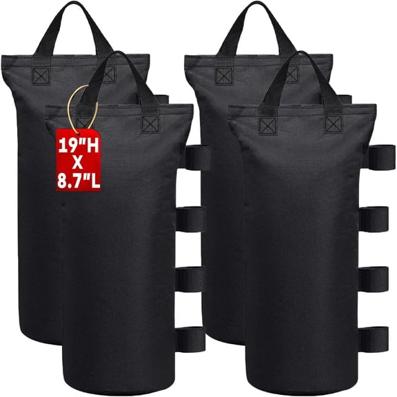 Canopy Weights Set of 4 (140LB) Heavy Duty Sand Bags for Weight, Sand Bags for Canopy Legs, Sandbags for Outdoor Gazebos, Umbrellas, Pergolas