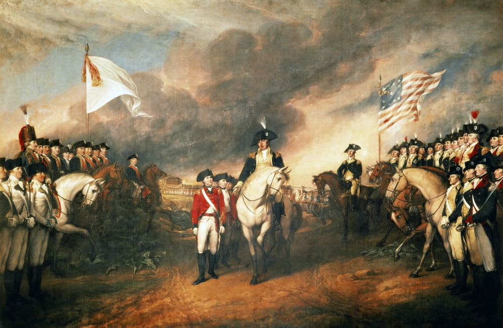 Yorktown Surrender 1781 Nthe Surrender Of Lord Charles Cornwallis At