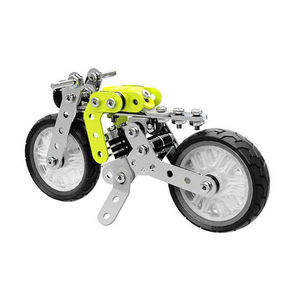 JZCHUNTOY STEM Metal Motorcycle Building Kit – Educational Model Car Kits for Boys 8 - 16 – Fun & Skill - Building!