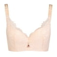 thumbnail image 5 of Clearance! Hontri Push Up Bras for Women Women Full Cup Thin Underwear Plus Size Five Breasted Wireless Sports Bra Lace Bra Breast Cover Cup Large Size Vest Bras Bras for Women ,, 5 of 5