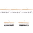 thumbnail image 6 of Hemoton 5pcs Sock Hanger Clothes Hanger Laundry Drying Rack Bras Hanger With 10 Clips For Home, 6 of 8