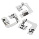 thumbnail image 1 of Rolled Hem Presser Foot 4/8 6/8 8/8 Hemmer Embroidery Sewing Machines Accessories, 1 of 5