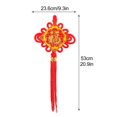 thumbnail image 2 of CNKOO New Year Decorations Large Chinese Knot For Home Happiness Spring Festival Pendants, 2 of 11