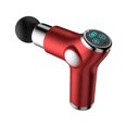 thumbnail image 4 of Soidarity Dispositivo de masaje cuello eléctrico de tejido profundo ajustable 32 modos portátil Mini viaje de oficina masajeador de relajación muscular masajeadores Rojo Soidarity CE000827-02B, 4 of 6