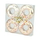 thumbnail image 4 of 4 piezas de decoración navideña colgante de donut para puerta de oficina Champán, 4 of 9