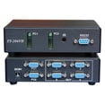thumbnail image 2 of 2 in 4 Out VGA Splitter Switcher Video Game Distribution 350MHz Support 1920x1440 with IR Remote Control US PLUG, 2 of 6