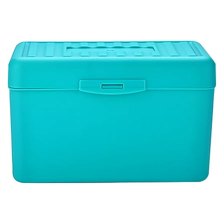 LAMIRO Stackable Flip Top 3 x 5 Index Card Box Holder,Card Capacity Box,Desktop storage box 14.58.59cm