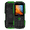 Green, variant on unnecto Bolt F1R | Dual SIM | 4G/LTE | Unlocked | Bluetooth | Rugged Design | Power Bank | International Version | Red
