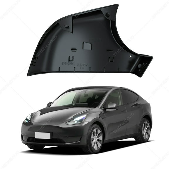 Left Driver Side Door Wing Mirror Cover Lower Holder For Tesla Model Y 2020-2023