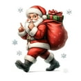 thumbnail image 1 of BotaniNest Santa Themed Wall Sticker For Festive – Unique Peel And Stick Character Wall Art For Home And Holiday Prep, 1 of 6