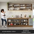 thumbnail image 5 of Cocina Integral Completa Modular Madesa Agata 240cm MG 01, 5 of 5