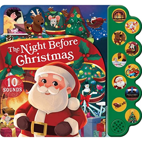 Pre-Owned The Night Before Christmas 10-Button Sound Book (10-Button Sound Books) Paperback