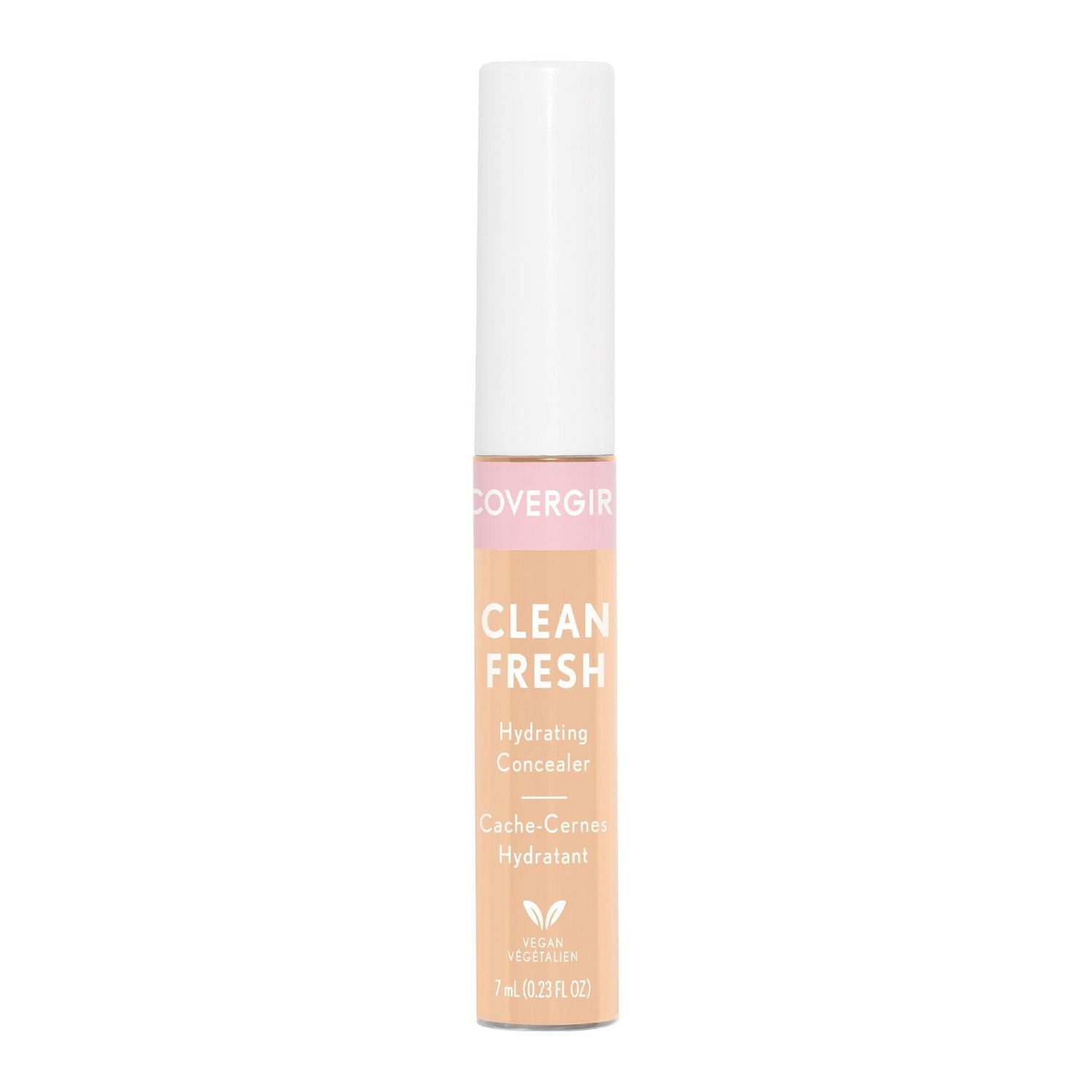 COVERGIRL - Correcteur hydratant Clean Fresh, formulé sans parabènes, sulfates, huile minérale et talc, infusé avec du lait de coco et des extraits d'aloès, 100 % végétalien et sans cruauté envers les Correcteur radieux & hydratant