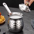 thumbnail image 4 of Turkish Coffee Pot,Coffee Maker Stainless Steel Coffee Pot, Chocolate-Milk Warmer with Spout 200Ml,1 * Coffee Pot,Silver, 4 of 8