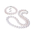 thumbnail image 2 of Set Collar GREG J.M. Con Broches En Plata .925 Perla cultivadas, 2 of 9